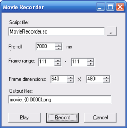 Movie Recorder Plugin