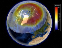 Northern hemisphere Auroral Activity